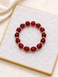 Ruby flame bracelet