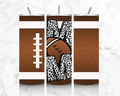 Football mom 20oz tumbler